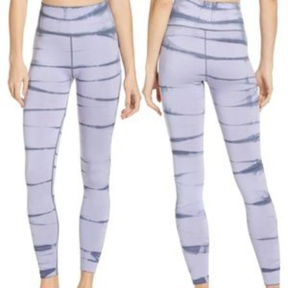 ZELLA BNWOT Seamless Ankle Leggings Sz Small Purple New Pull on Hi Waist.